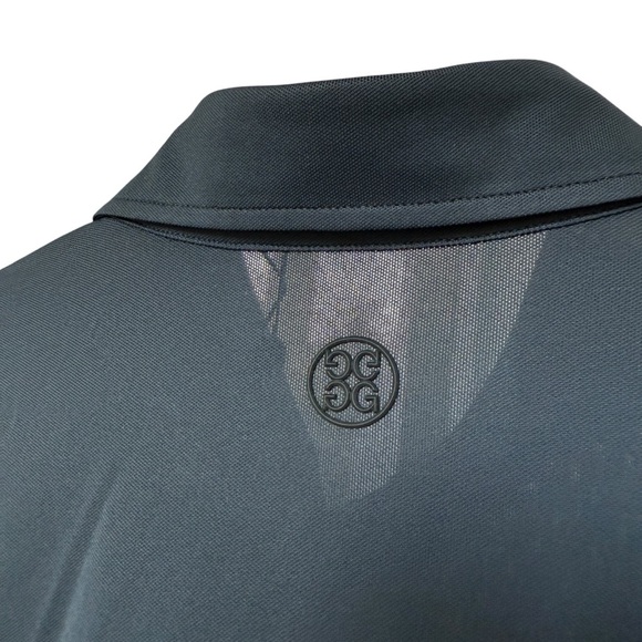 NWT G/FORE Men's Polo Shirt Black Size M Casual Golf Lightweight Mesh Breathable - Picture 8 of 13